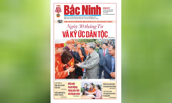 Bưu điện tỉnh kịp thời phát báo Bắc Ninh số đặc biệt kỷ niệm Ngày Giải phóng miền Nam và Quốc tế Lao động đến bạn đọc 
